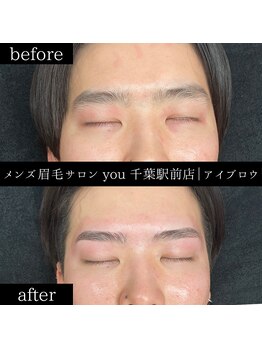 ユー 千葉駅前店(you)/メンズ眉毛/メンズ眉/千葉駅
