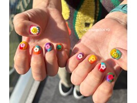 ツートンカラフルポップ[原宿]