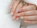 《パラジェル》お花ネイル