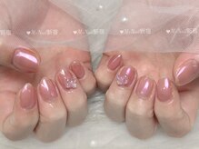 エムプラスネイル 新宿(M+Nail)/オーロラネイル