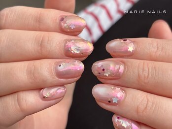 マリーネイルズ 表参道店(MARIE NAILS)/¥7,900 持ち込み70min 0519a