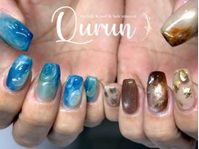 クルン 大阪 御幣島(Qurun)/ちぐはぐネイル