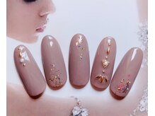 エンジェルビューティーネイルアンドアイラッシュ(Angel Beauty nail&eyelash)/大人のシンプル定額ネイル☆秋冬