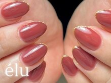 エル バイ ノリコ(elu by Noriko)/ラメラインネイル