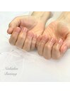 自爪育成ジェルネイル
