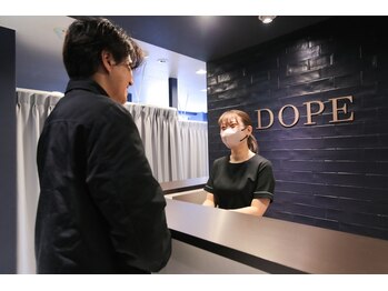 ドープ 新宿南口店(DOPE)の写真/【初めての方にお勧め】カウンセリング重視で理想のイメージ◎眉毛サロン・アイブロウサロン専門店にお任せ