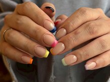 クレセント 心斎橋店(Crescent)/人気のカラフルフレンチ/Shikumo