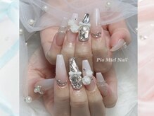 ピオミエルネイル 新宿(pio miel nail)/大人きれいめネイル