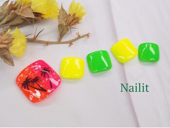 ネイリット 銀座(Nailit)/フットネイル ¥9500【¥10450】