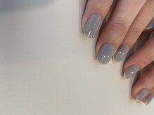 アンティム ネイル(INTIME nail)/パステル細フレンチ