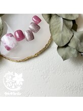 サロンモワ(salon mowa)/☆ピンクマーブル☆