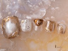 アイネイルズ 吉祥寺店(I nails)/ブラウン質感ニュアンス