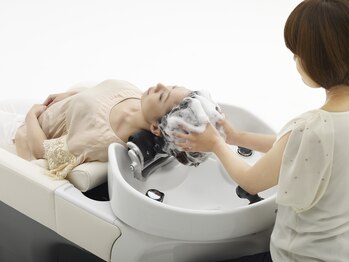 ヘッドスパ専門店 アモリール 倉敷店/もこもこ泡マッサージ