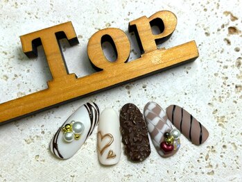 サロン ザ トップ(Salon the Top)/リアルチョコネイル