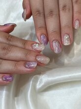 ネイルアンドアイラッシュヴィーナ ゆめタウン廿日市店 (Nail&EyeLash Vina)/ニュアンスネイル