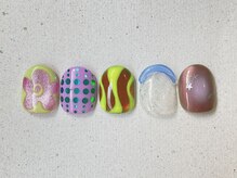 カーティシーネイルズ(curtisii NAILS)/4月★定額9500円コース(オフ別)