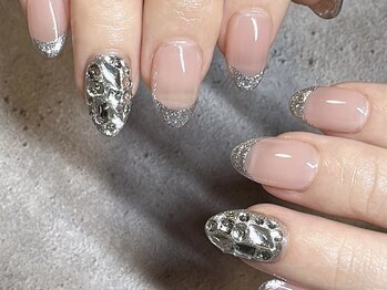 120分アートつけ放題ネイル