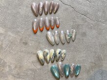 エーネイル(A Nail)の雰囲気（人気メニュー定額トレンドコース。Newデザイン。）