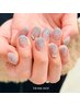 【HAND】<平日限定>ラメグラデーション<クリアベース>(60分/¥4,900→¥4,400)