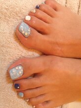 カナ ネイル(Kana nail)/marbleネイル