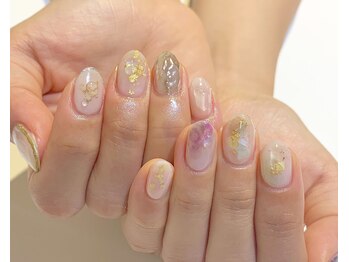ネイルズ ララ(nails Lala)/ナチュラル。