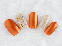 イーネイル(e-NAIL)/テラコッタ色ネイル