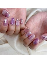 ヴィーナネイル 呉店(VinaNail)/ニュアンス 大理石 ネイル