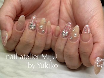 ネイル アトリエ ミジュ(nail atelier MijU)/ラブリーなネイル！！