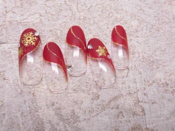 アンベリール 横浜店(Embellir)/(1874)結晶フレンチネイル