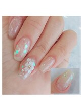 朱花 プルバイシュカ(fle by 朱花)/シーズンネイル♪