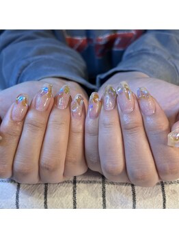 オマモリ ネイル 心斎橋店(omamori nail)/ワンホンネイル