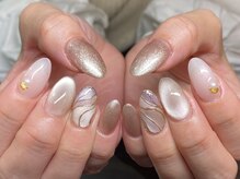 ネイルサロン イズ 目黒店(NAIL SALON iS)/Ｅコース☆初回オフ込10980円☆