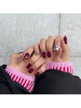 ウム(ium)/画像持ち込みネイル