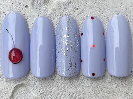 ドットさくらんぼラメ ¥8500