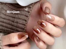 モアグラム 渋谷道玄坂店(More Glam)/べっ甲ネイル