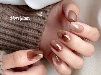 モアグラム 渋谷道玄坂店(More Glam)/べっ甲ネイル