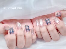 アリサネイル(ALISA NAIL)/チェックネイル