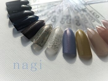 ナギ 一番町店(nagi)の写真/【しっかりケア付マニキュアメニュー】つやっとワンカラーで手先足先メンテ◎メンズ利用急増中メニュー!