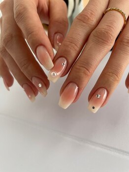 ロマンティックカラー(Romantic color)/迷ったらチークネイル♪