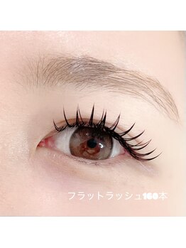 ネイルアンドアイラッシュサロン ラポール(Rapport)/フラットラッシュ