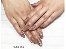 ネコ ネイル(NEKO NAIL)/グリッターネイル