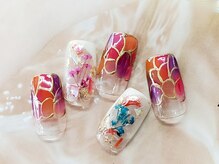 ネイルサロン シェル(Nail Salon SHELL)/選べる定額アートBコース ¥7200