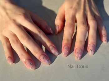 ネイル ドゥ 岡山駅前店(Nail Doux)/キラキラストーン