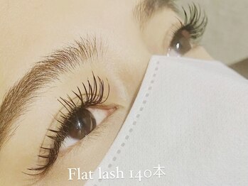 アムールラッシュ 新宿店(Amour lash)/フラットラッシュ《140本》