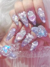 ファラウェイネイル(Faraway nail)/ゴテゴテネイル☆