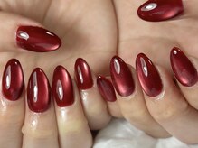 ドットハルネイル(.HALnail)の雰囲気（マグネットネイルが豊富）