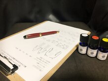 はくもくれんの雰囲気（肩こり深掘りシートを用いた、専門店ならではのカウンセリング。）