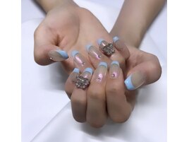 韓国ネイル　8000yen＋追加