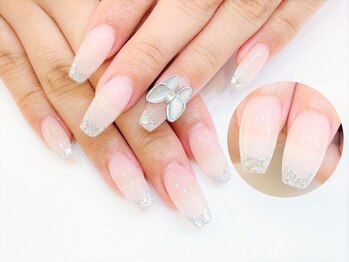 ネイルコレクション ピンク(Nail Collection Pink)/スカルプ放題★ガラスフレンチ