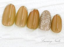 ラグジュアリーネイルズ アカバネ(Luxury Nails Akabane)/トレンド*ツイード&マグネット